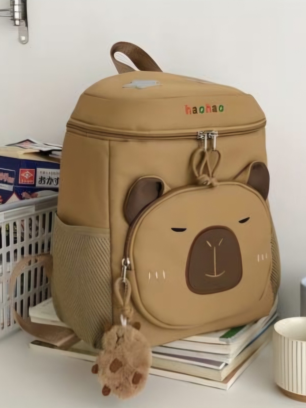 CAPYBARA Kids & Teens Backpack in Tan